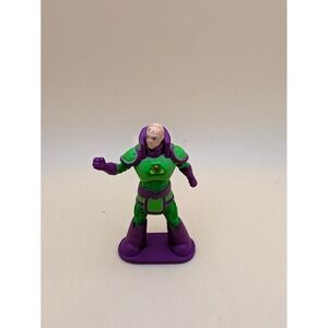 DC Comics Lex Luthor Mini Figure Green Purple Power Suit 2 Inch Toy